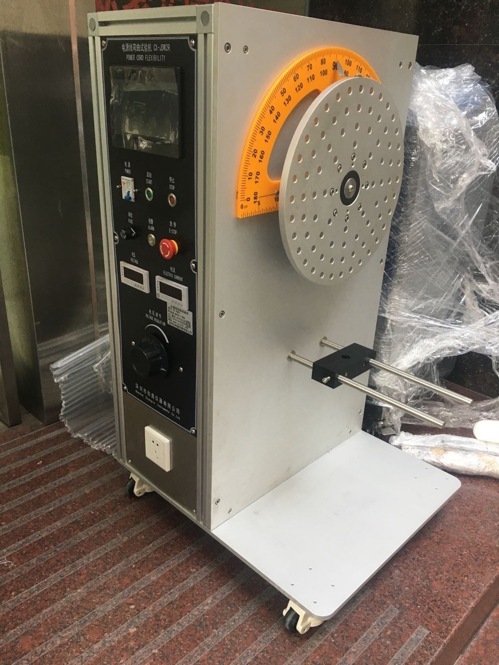電源線彎曲試驗機 
